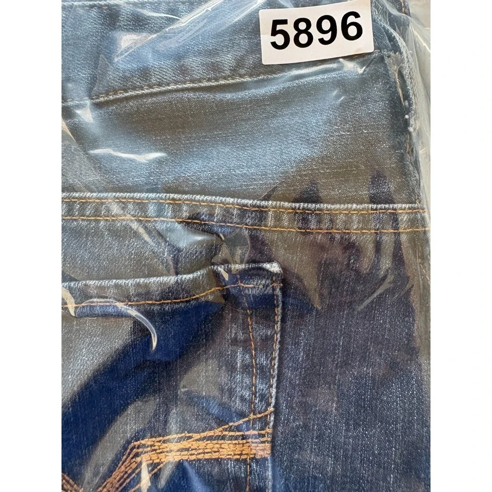Guess Los Angeles Lincoln Slim Straight Fit Jeans 31 Blue Denim Authentic Casual